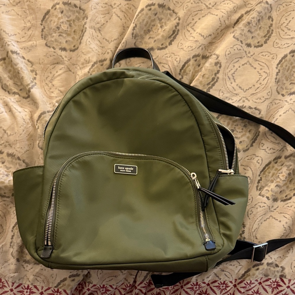 Kate Spade Forest Green Backpack